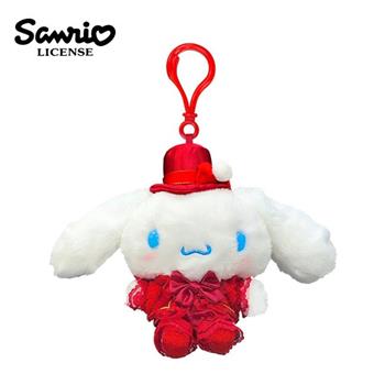 三麗鷗 聖誕禮服系列 玩偶吊飾 吊飾 娃娃 絨毛玩偶 凱蒂貓 美樂蒂 酷洛米 大耳狗 布丁狗