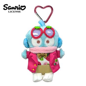 三麗鷗 草莓新聞系列 玩偶吊飾 吊飾 娃娃 絨毛玩偶 人魚漢頓 布丁狗 草莓國王