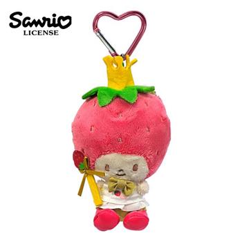 三麗鷗 草莓新聞系列 玩偶吊飾 吊飾 娃娃 絨毛玩偶 人魚漢頓 布丁狗 草莓國王