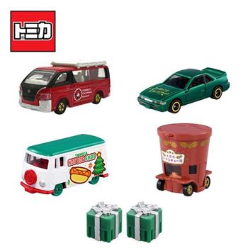 TOMICA 聖誕車組 豐田 日產 熱狗餐車 燉牛肉車 玩具車 多美小汽車