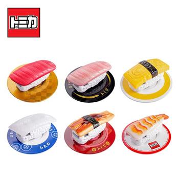 隨機1款 Dream TOMICA 壽司抽抽樂 附盤子 Vol.1 鮪魚 玉子燒 烏賊 多美小汽車