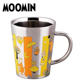 嚕嚕米 雙層不鏽鋼杯 360ml 保冷杯 保溫杯 不鏽鋼杯 80周年紀念 慕敏 小不點 MOOMIN