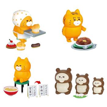 盒裝4款 野貓軍團 造型公仔 P4 盒玩 公仔 模型 工藤紀子 kenelephant