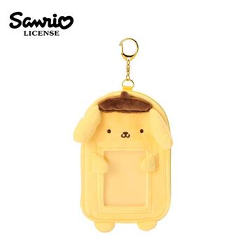 三麗鷗 絨毛造型 小卡立牌收納包 人形立牌包 偶像應援包 包包掛飾 小物收納 凱蒂貓 美樂蒂 布丁狗