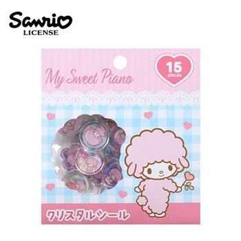 彼安諾 壓克力貼紙包 立體貼紙 水晶貼紙 手帳貼 裝飾貼紙 PIANO 三麗鷗 Sanrio