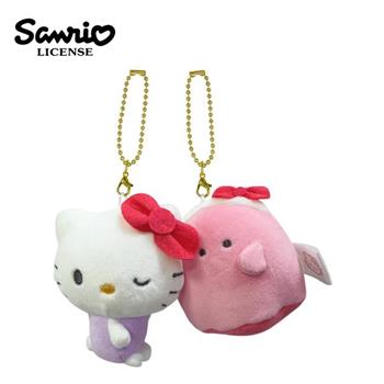 三麗鷗 x 幽靈 玩偶吊飾組 娃娃 絨毛玩偶 凱蒂貓 美樂蒂 酷洛米 帕恰狗 大耳狗