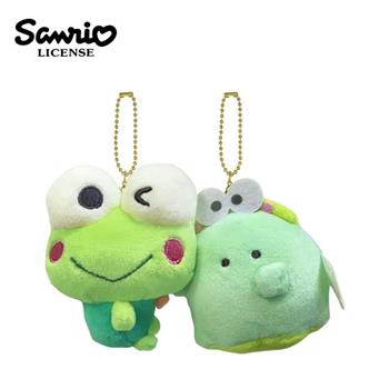 三麗鷗 x 幽靈 玩偶吊飾組 娃娃 絨毛玩偶 布丁狗 人魚漢頓 酷企鵝 大眼蛙 小麥粉