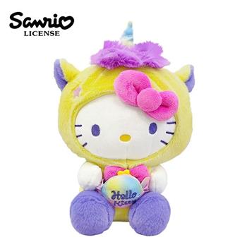凱蒂貓 獨角獸造型 絨毛玩偶 25cm 娃娃 玩偶 Hello Kitty 三麗鷗 Sanrio