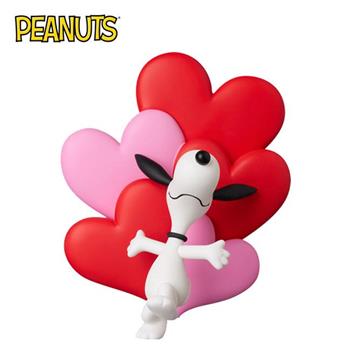 UDF 史努比 吊卡系列 NO.845 愛心舞蹈史努比 公仔 模型 7.5cm Snoopy