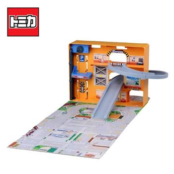 TOMICA 新迴旋車道收納盒 內不附小車 新迴旋梯提盒 城鎮系列 場景玩具 小車收納 多美小汽車