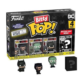 Bitty Pop 迷你公仔4入收藏組 蝙蝠俠 85週年 附迷你展示盒 公仔 模型 貓女 謎天大聖