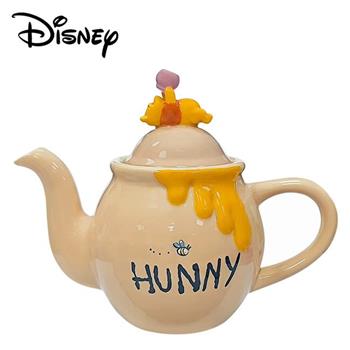 小熊維尼 陶瓷 茶壺 550ml 附濾網 濾茶壺 造型茶壺 維尼 Winnie 迪士尼 Disney