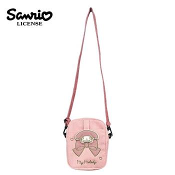 三麗鷗 燈芯絨 隨身側背包 斜背包 側背包 隨身小包 凱蒂貓 美樂蒂 大耳狗 酷洛米