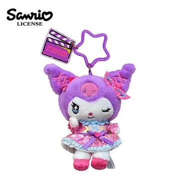 酷洛米 電影場記板 玩偶吊飾 吊飾 娃娃 絨毛玩偶 庫洛米 Kuromi 三麗鷗 SANRIO