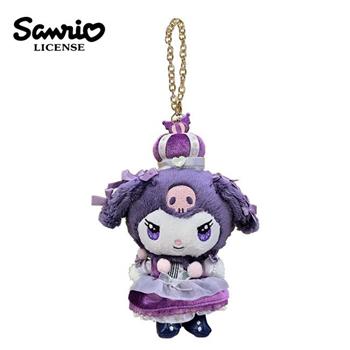 酷洛米 生日皇冠造型 玩偶吊飾 吊飾 娃娃 絨毛玩偶 庫洛米 Kuromi 三麗鷗 SANRIO