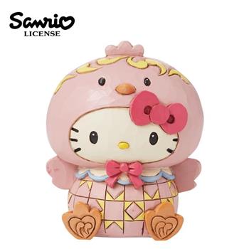 Enesco 凱蒂貓 小雞裝 塑像 公仔 精品雕塑 Hello Kitty 三麗鷗 SANRIO