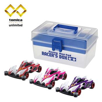 TOMICA PREMIUM 無極限 迷你四驅車 賽車手收納盒 內附小車 收納小車 收納盒 爆走兄弟