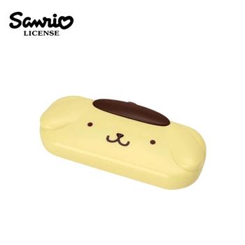 三麗鷗 造型眼鏡盒 附拭鏡布 眼鏡收納盒 眼鏡盒 凱蒂貓 美樂蒂 布丁狗