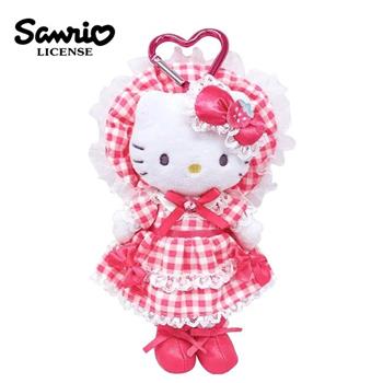 凱蒂貓 長腿系列 蘿莉塔造型 玩偶吊飾 吊飾 娃娃 絨毛玩偶 Hello Kitty 三麗鷗
