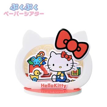 紙劇場 三麗鷗 立體貼紙 立體模型 模型 造型泡棉貼紙 凱蒂貓 美樂蒂 PAPER THEATER