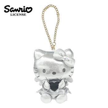 凱蒂貓 黑天使系列 皮質玩偶吊飾 吊飾 娃娃 皮質娃娃 Hello Kitty 三麗鷗 Sanrio