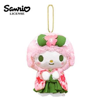 三麗鷗 抹茶和服系列 玩偶吊飾 吊飾 娃娃 絨毛玩偶 美樂蒂 彼安諾 人魚漢頓