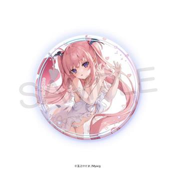 玉之けだま2026 燙金炫彩大徽章-純白露露姆-YESver