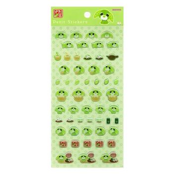 茶犬 貼紙 手帳貼 裝飾貼紙 小綠 小花 恰伊 阿爾 狗狗