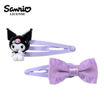 三麗鷗 造型髮夾 2入組 BB夾 復古髮夾 美樂蒂 大耳狗 酷洛米