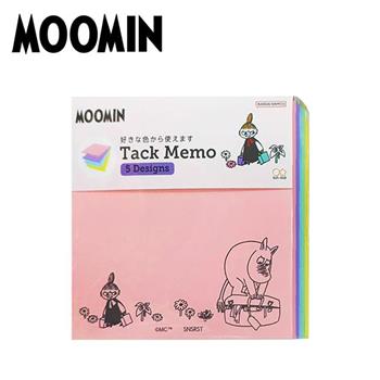 嚕嚕米 五色便利貼 日本製 5種圖樣 便利貼 便條紙 小不點 阿金 溜溜們 MOOMIN