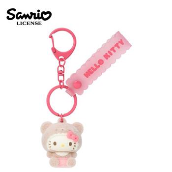 三麗鷗 熊寶寶系列 植絨造型 鑰匙圈 吊飾 包包吊飾 凱蒂貓 美樂蒂 大耳狗 酷洛米 酷企鵝