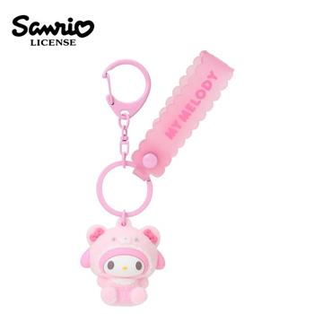 三麗鷗 熊寶寶系列 植絨造型 鑰匙圈 吊飾 包包吊飾 凱蒂貓 美樂蒂 大耳狗 酷洛米 酷企鵝