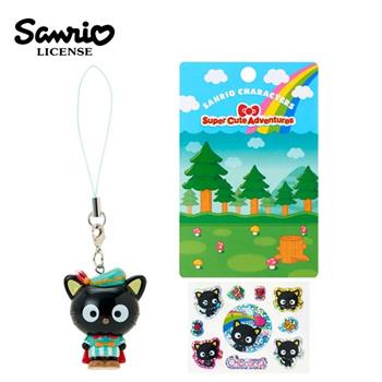 三麗鷗 公仔吊飾 附貼紙組 吊飾 包包吊飾 貼紙 裝飾貼紙 雷射貼紙 酷洛米 帕恰狗 巧克貓