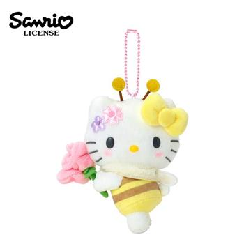 三麗鷗 蜜蜂系列 玩偶吊飾 吊飾 娃娃 絨毛玩偶 凱蒂貓 布丁狗 大耳狗