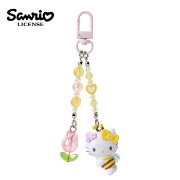 三麗鷗 蜜蜂系列 造型鑰匙圈 吊飾 包包吊飾 凱蒂貓 布丁狗 大耳狗