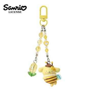 三麗鷗 蜜蜂系列 造型鑰匙圈 吊飾 包包吊飾 凱蒂貓 布丁狗 大耳狗