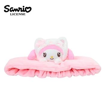 三麗鷗 緞帶白貓 造型髮帶 寬版髮帶 洗臉髮帶 吸水髮帶 凱蒂貓 美樂蒂 大耳狗