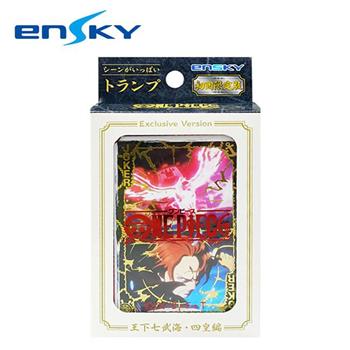 航海王 壓克力盒 撲克牌 王下七武海 四皇篇 初回限定版 日本製 桌遊 益智遊戲 海賊王