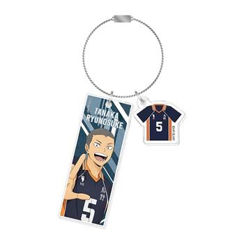排球少年 大家的背號系列 壓克力鑰匙圈 壓克力吊飾 鑰匙圈 吊飾 烏野高中 田中龍之介 澤村大地