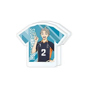 排球少年 大家的背號系列 壓克力造型夾子 夾子 書夾 文具夾 固定夾 烏野高中 田中龍之介 菅原孝支