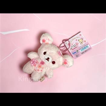 Rilakkuma拉拉熊【櫻花拉拉熊】迷你Q吊飾