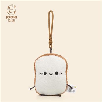 【JOOKI 捉趣】精品娃娃玩偶 下午茶系列-吐司吊飾(10*12cm)【贈品牌束口袋】
