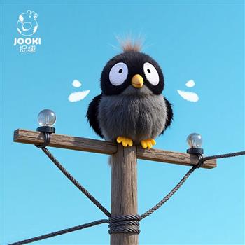 【JOOKI 捉趣】精品娃娃玩偶 八哥(11cm)【贈品牌束口袋】