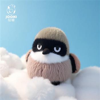 【JOOKI 捉趣】精品娃娃玩偶 棕背伯勞鳥(11cm)【贈品牌束口袋】