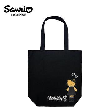 凱蒂貓 長腿系列 帆布 肩背提袋 肩背包 托特包 手提袋 Hello Kitty 三麗鷗