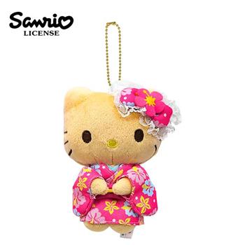 凱蒂貓 曬黑和服系列 玩偶吊飾 吊飾 娃娃 絨毛玩偶 Hello Kitty 三麗鷗 Sanrio