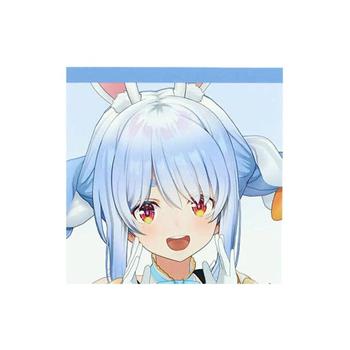 hololive 方形 便條本 80頁 日本製 便條紙 兔田佩克拉 寶鐘瑪琳 角卷綿芽 獅白牡丹