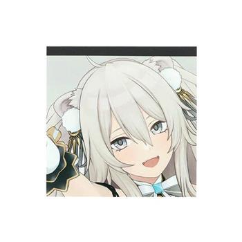 hololive 方形 便條本 80頁 日本製 便條紙 兔田佩克拉 寶鐘瑪琳 角卷綿芽 獅白牡丹