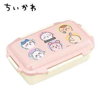 吉伊卡哇 四扣便當盒 500ml 日本製 單層便當盒 分隔便當盒 可微波飯盒 小八貓 兔兔 小桃鼠