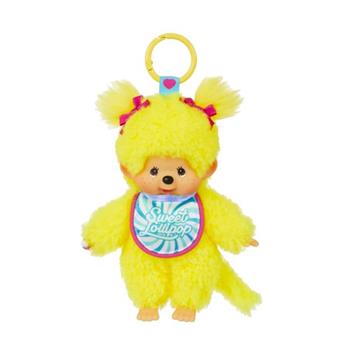 夢奇奇 甜心棒棒糖系列 玩偶吊飾 吊飾 鑰匙圈 娃娃 絨毛玩偶 Monchhichi 蒙奇奇